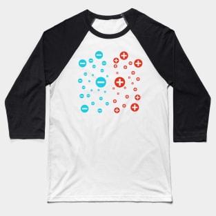 Hot and Cold Bubbles Baseball T-Shirt